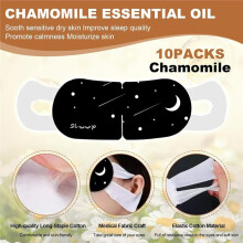 10-Pack Steam Eye Mask - Self-Heating, Disposable Eye Masks for Dry Eyes, Fatigue Relief, Hot Compress Eye Patch