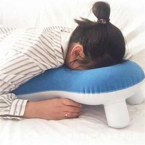 Face Down Pillow After Eye Surgery, Inflatable Prone Pillow for Vitrectomy Recovery, Retinal Detachment Sleeping Support 2