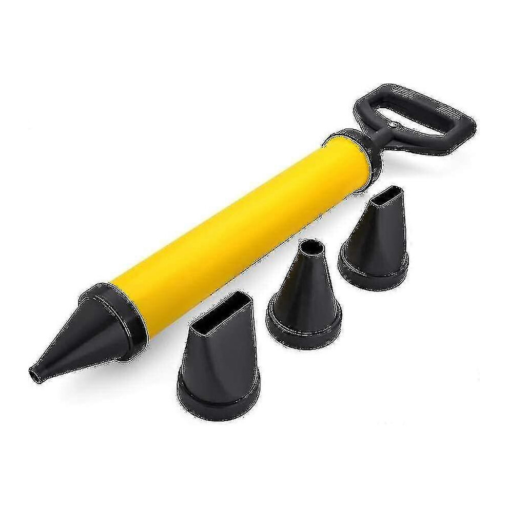Cement Grout Gun Mortar Sprayer Hand Pump Lime Cement Grout Gun 4X Nozzle 9050643126422