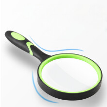 Large Magnifying Glass 10x Handheld Reading Magnifier For Seniors & Kids - 100mm 4inches Real Glass Magnif
