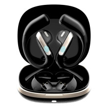 2025 Sport Earbuds w/Earhooks - Bluetooth 5.3, ENC Mic, Waterproof, Stereo Bass for Running/Workout (Black)