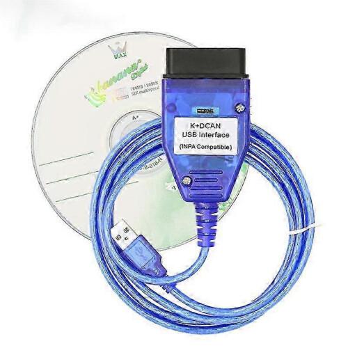 K+DCAN OBD2 Cable Switch FTDI FT232RL Tools EDIABAS NCS Expert ISTA Compatible with BMW E-series