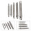 5PCS M10 Screw Tap Extractor Set - Double  Hex Extractor for Broken Screws 7
