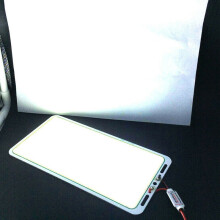 (White) Ultra Bright COB LED Panel Light 70W Chip Strip Camping Lamp Flood Lights