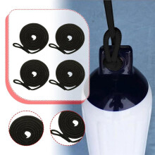4Pcs Boat Dock Lines Boat Docking Protection Accessories for Pontoon Boats, Sailboats, Yachts