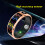 Smart Ring 16mAh Edelstahl 12 Gold 7