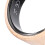 Smart Ring 16mAh Edelstahl 12 Gold 14