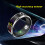 Touch-Smart-Ring 16 mAh 21 mm schwarzes Display 8