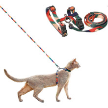 Cat Harness and Leash Set, Cats Escape Proof - Adjustable Kitten Harness for Large Small Cats, Light