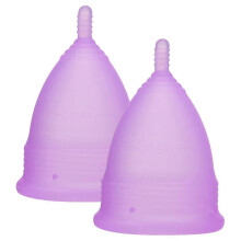Menstrual Original Authentic Cups Set Reusable Silicone Menstrual Cup with Bag BoxS