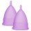 Menstrual Original Authentic Cups Set Reusable Silicone Menstrual Cup with Bag BoxS 1