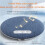 Wireless Pillow Speaker  Under Pillow Speakers with White Noise 3-Level Timing for Sleeping 8
