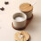 Ceramic Kitchen Seasoning Jars Set - Salt, Pepper, and MSG Containers 2pcs 4