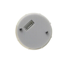 Medidor de Temperatura Do Óleo Universal para Carro, 2" (52 mm), com Ponteiro e Indicador de Luz LED Branca em Celsius.