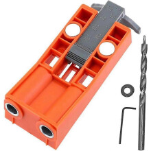 Set of 4 Carpentry 15 Degree Hole Drilling Jigs Set of 4