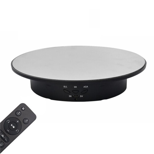 Motorized Rotating Display Stand, 360 Degree Electric Turntable for Photography, Jewelry, and More 2
