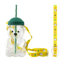 (8) The new 2025 Teed Bear straw cup is an adorable bear-shaped glass with a lid and straw, perfect for iced coffee, milk tea, and cocktails.