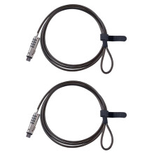 2X 4 Digital Universal Sperren USB Laptop Sicherheits Kabel Schloss für Computer