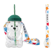 (3) The new 2025 Teed Bear straw cup is an adorable bear-shaped glass with a lid and straw, perfect for iced coffee, milk tea, and cocktails.