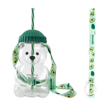 (9) The new 2025 Teed Bear straw cup is an adorable bear-shaped glass with a lid and straw, perfect for iced coffee, milk tea, and cocktails.
