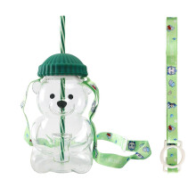 (6) The new 2025 Teed Bear straw cup is an adorable bear-shaped glass with a lid and straw, perfect for iced coffee, milk tea, and cocktails.