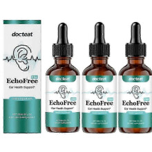 (3pcs) EchoFree Pro Ear Health Drops Support Tinnitus Relief Drops for Ringing Ears