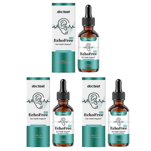 Tinnitus Relief Drops Echofree Ear Health Support Drops