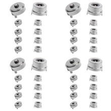 40X Magnet Federbelasteter Pogo Stift Stecker Einzel Feder Pin 2 Polig Laden Leistung Buchse Sonde LöTdraht und die Leiterplatte