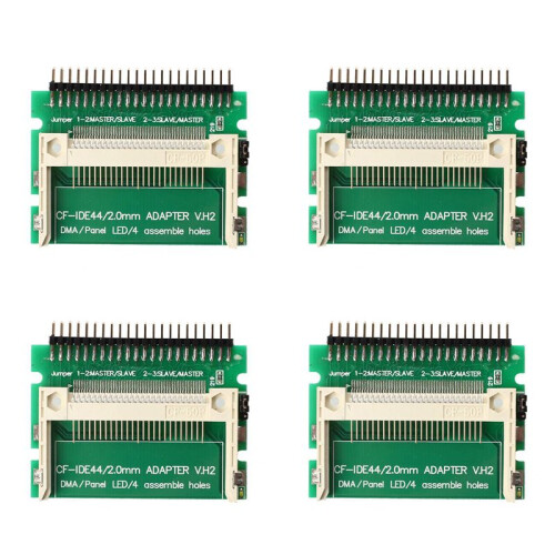 4X Laptop 44-Pin Men IDE A CF Card Adapter