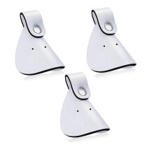 (White) 3pack Breathable Sports Nose Covers Sun Protective Face Eyewears Shield Sun Block Eyewears Accessories
