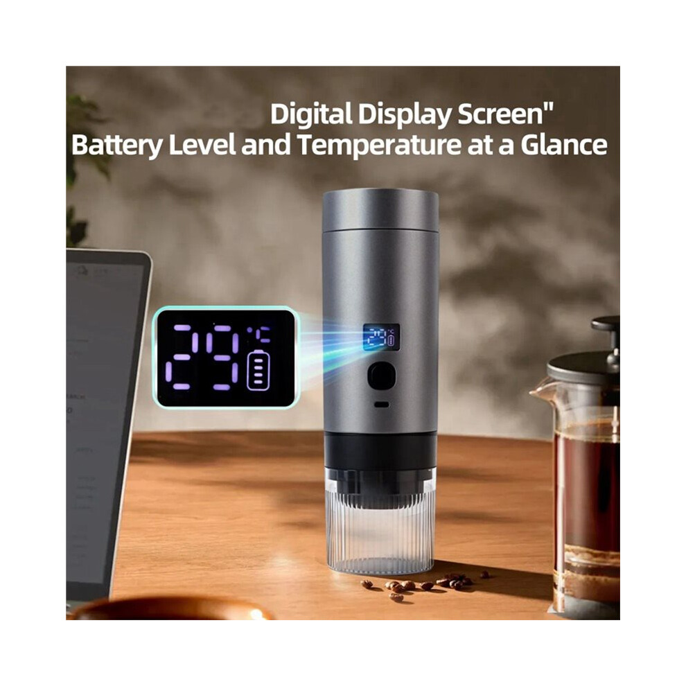 Portable Espresso Coffee Machine Heating Coffee Maker Rechargeable Espresso Machine For Travel Office 4712994862842