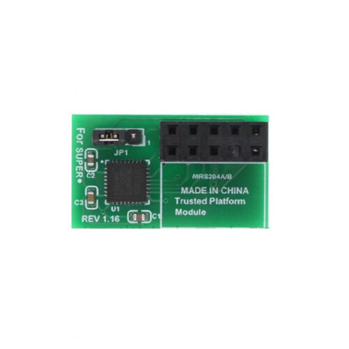 TPM2.0 Module 10 Pin TPM 2.0 Security Processor Trusted Platform for  AOM-TPM-9670H 2