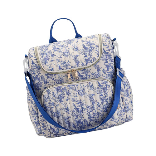 Modern Diaper Bag For Moms And Dads With Easy Access-Blue