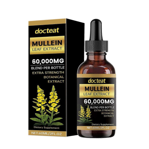 25-26 Mullein drops gentle formula plant extracts clear and smooth support daily