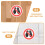 Etichette No Step Rosse Segnaletica Sicurezza Facile 6