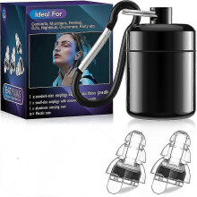 (Black) High Fidelity Concert Ear Plugs,reusable Noise Cancelling Earplugs For Concerts,noise Reduction,musicians,music Festival
