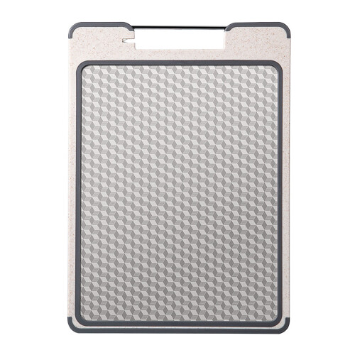 Professional Double Sided Stainless Steel Cutting Board-gezi