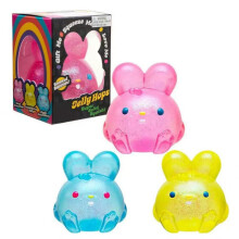 Needoh Stress Relief Squishy Toy Bunny Candy Slow Rising Decompression Toy 3 Pack Soft Touch for Kids and Adults