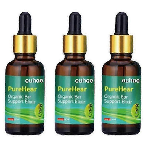 (3pcs) Antibacterial Ear Drops for Itching Pain Relief Ear Cleaning Kit