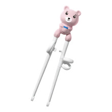 Reuse Training Chopsticks For Children Includes Storage-Pink