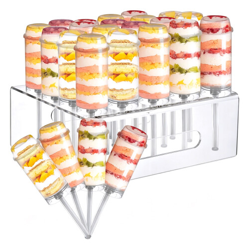 24/28 Stück transparenter-24 Schubschaufel