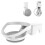 Speaker Wall Mount for Alexa Echo Dot 5  Speakers Hide Messy Wires Support Holder Space-Saving Cooling Base 3