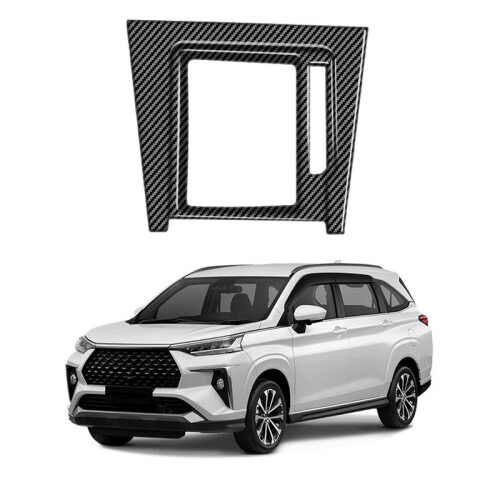 Voor  Veloz 2022+ Koolstofvezel Auto Versnellingspook Panel Cover Trim Frame 2