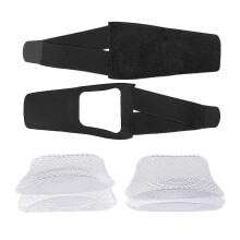 (Transparent pad) Gel Orthopedic Insoles For Flat Feet Correction Anti Fatigue Cushioning With Silicone Grip Technology Multicolor