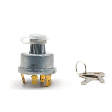 10X Universele Contactschakelaar voor Tractorinstallaties met Sleutels Ontstekingsstarter voor 128SA Massey Ferguson 30 275 Case JCB 35670