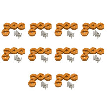 10X Mejoras de Adaptador Hexagonal de Cubo de Rueda Combinada de Aleación de Aluminio de 12 mm para  144001 1/14 RC Repuestos de Automóvil,