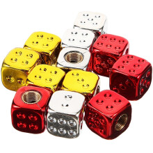 Gas Valve Cap Style Car Tire Valve Stem Cap 12Pcs Set