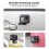 For  Action 6 Magnetic Neck Mount with Anti-Lost Safety Strap Quick Release Adapter Mount 5