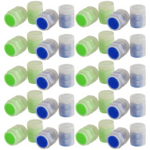Fluorescent Tire Valves Caps Universal Car Tyre Valve Caps for Tire 100Pcs