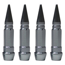 (Gray) Automobile for Head Screw for Valve Cap Auto Tire for Valve Stem Caps Replacement Parts of Automobile Gift for DI